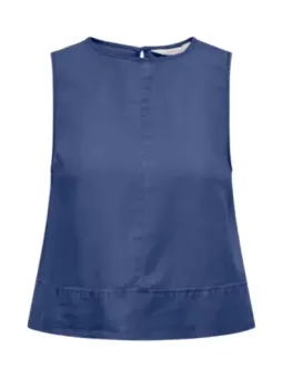 Only Damen Bluse Blau mieten - Flex-Fashion Verleih-Shop