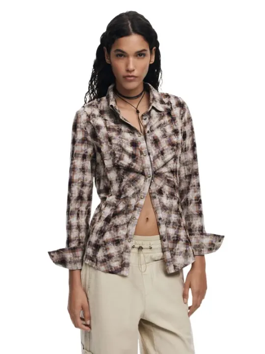 Desigual Damen Hemd Braun | online kaufen