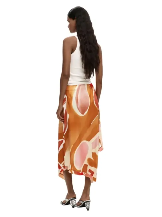 Desigual Damen Rock Orange | online kaufen