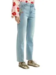 Desigual Damen Jeans Azurblau | online kaufen