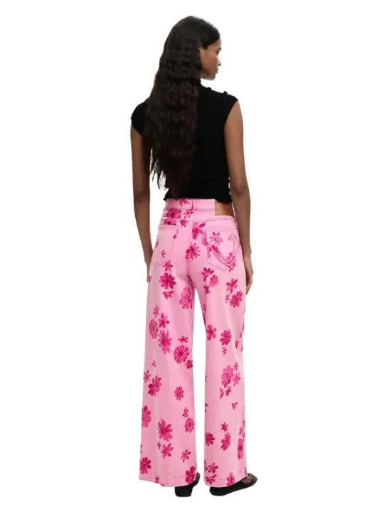 Desigual Damen Jeans Rosa | online kaufen