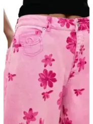 Desigual Damen Jeans Rosa | online kaufen