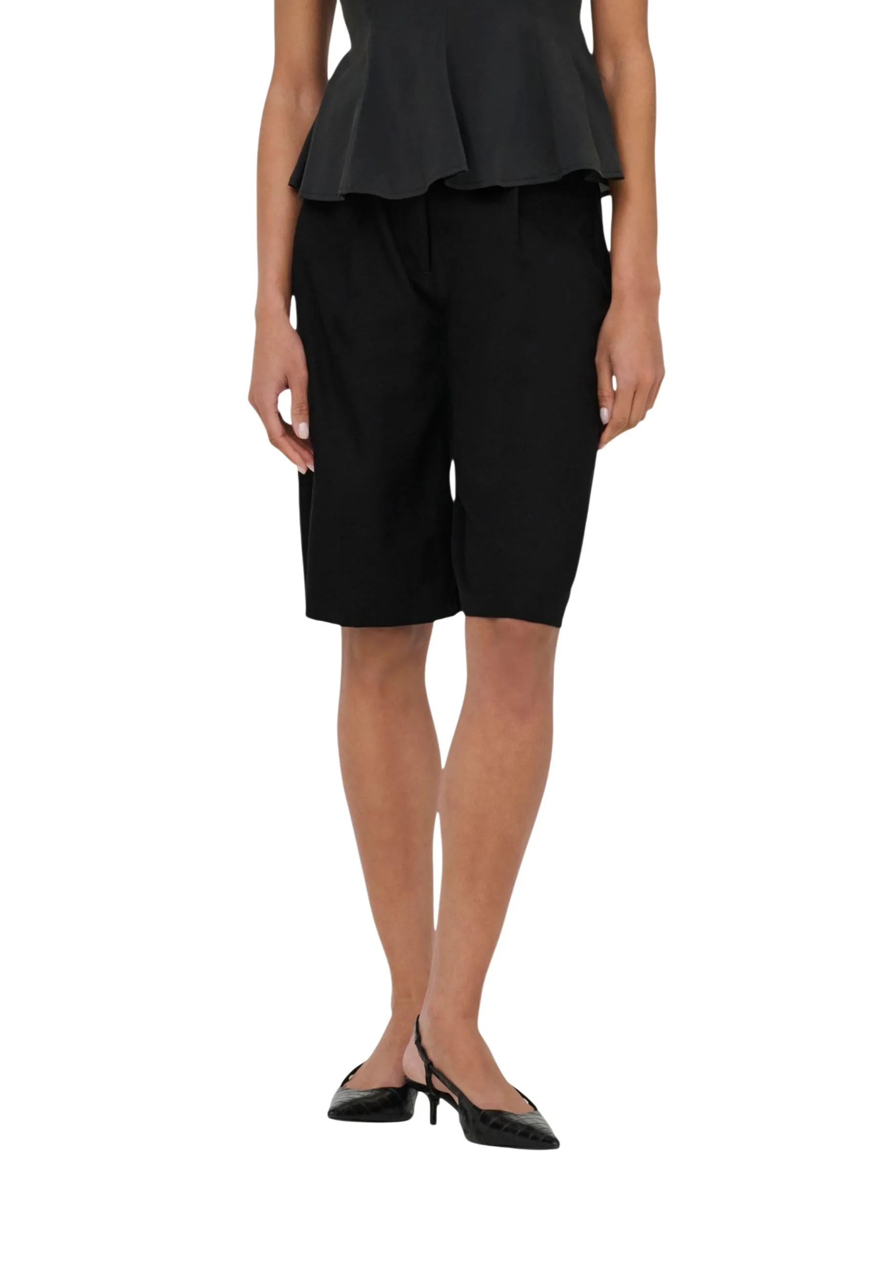 Only Damen Shorts Schwarz 515136