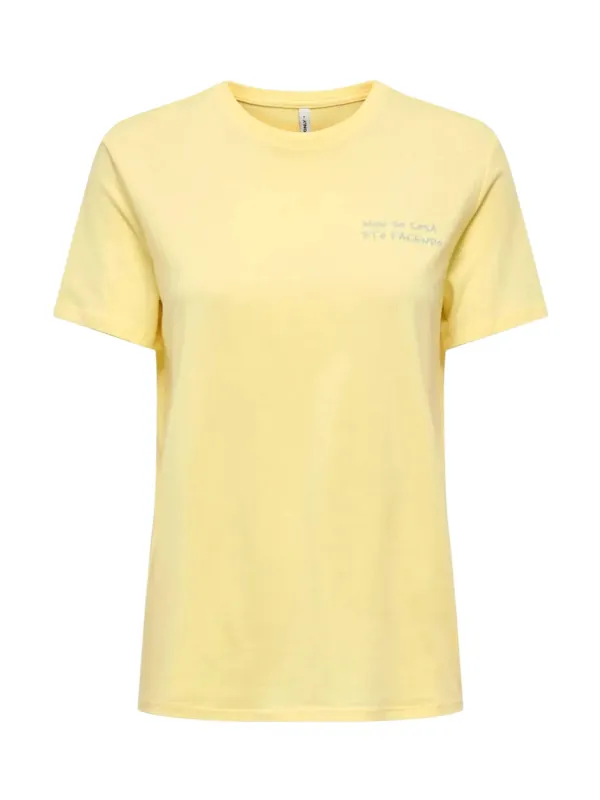 Only Damen T-Shirt Gelb | online kaufen