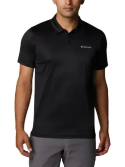 Columbia Herren Polo Schwarz mieten - Flex-Fashion Verleih