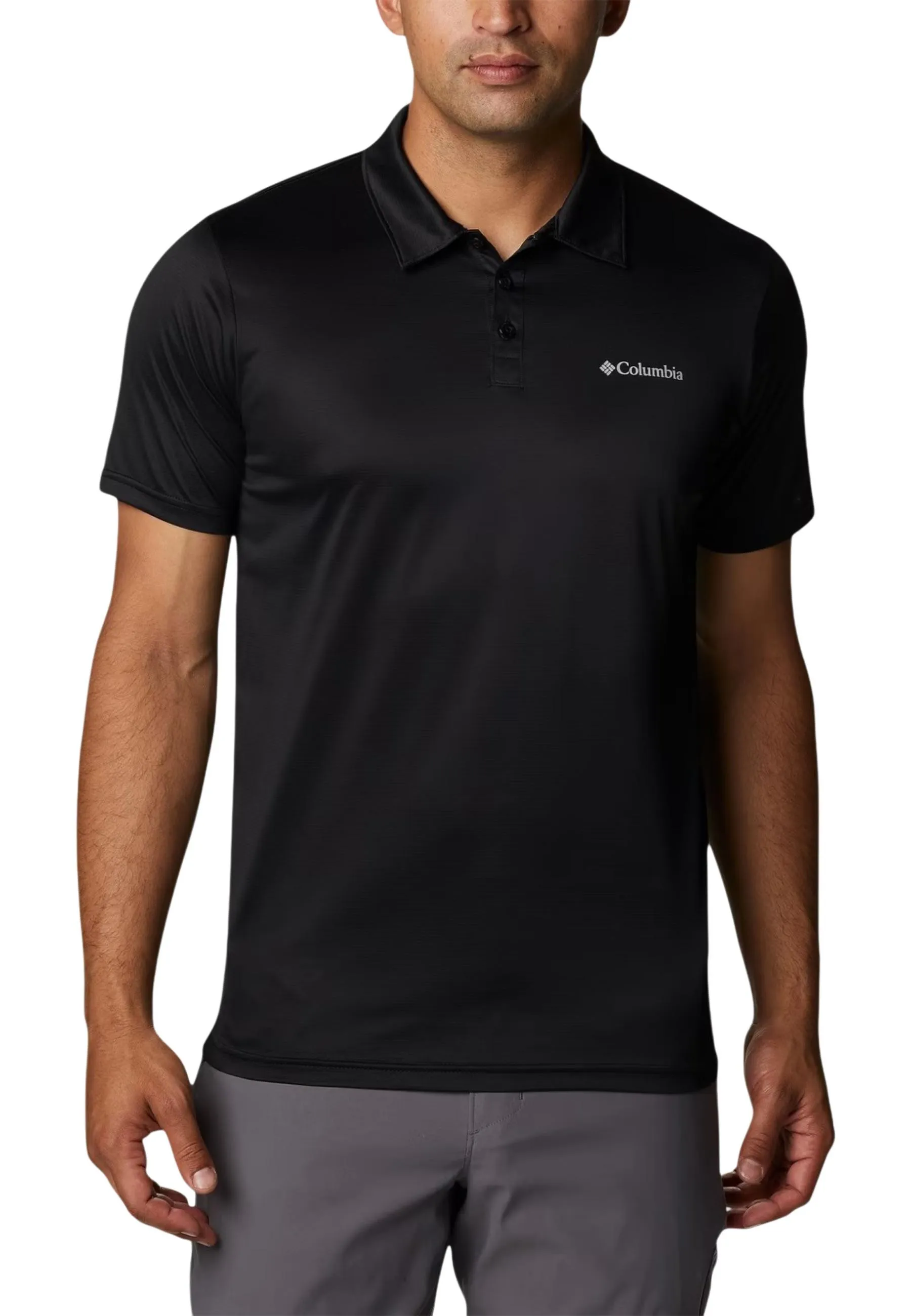 Columbia Herren Polo Schwarz 515688