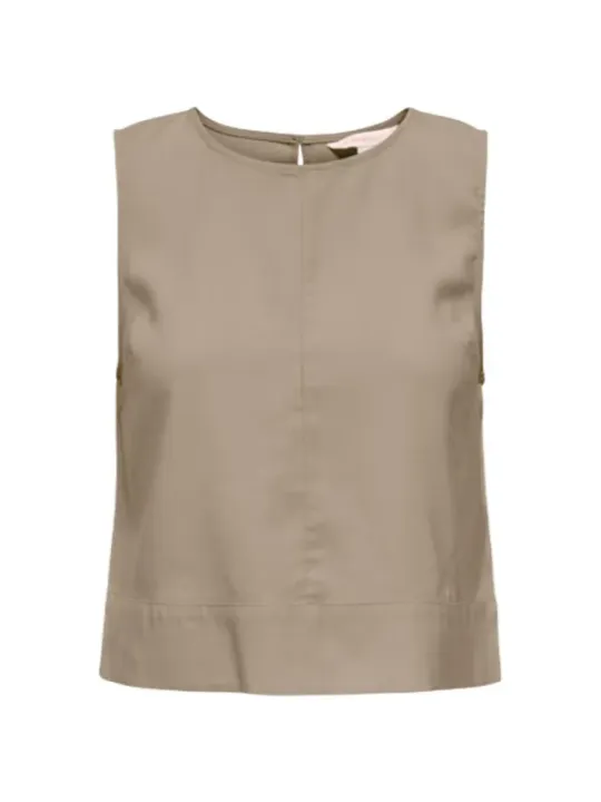 Only Damen Bluse Beige | online kaufen