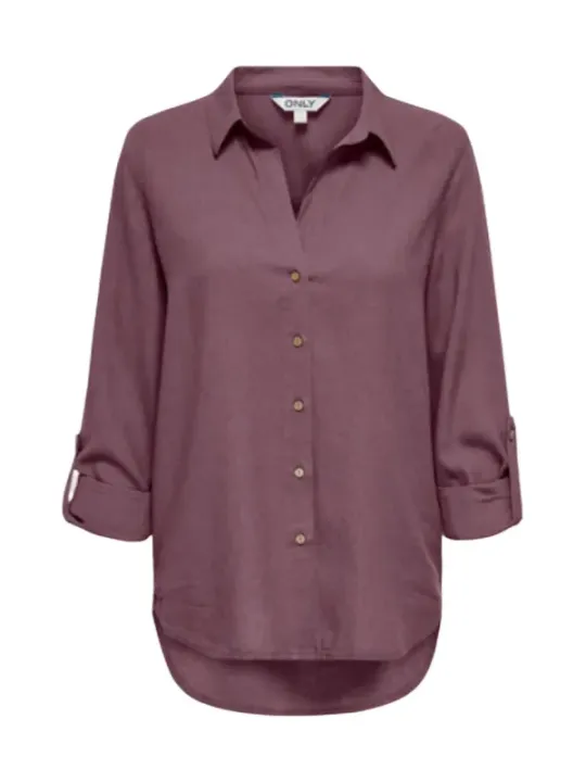 Only Damen Hemd Bordeaux | online kaufen