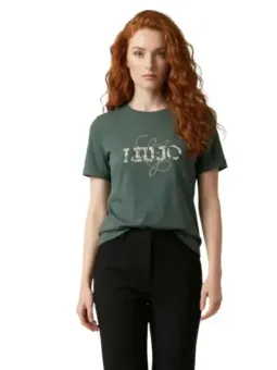 Liu Jo Damen T-Shirt Grün | online kaufen