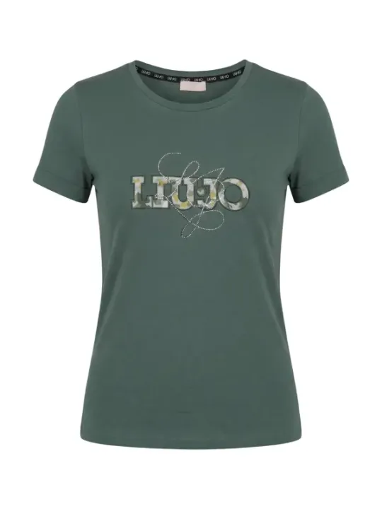 Liu Jo Damen T-Shirt Grün | online kaufen