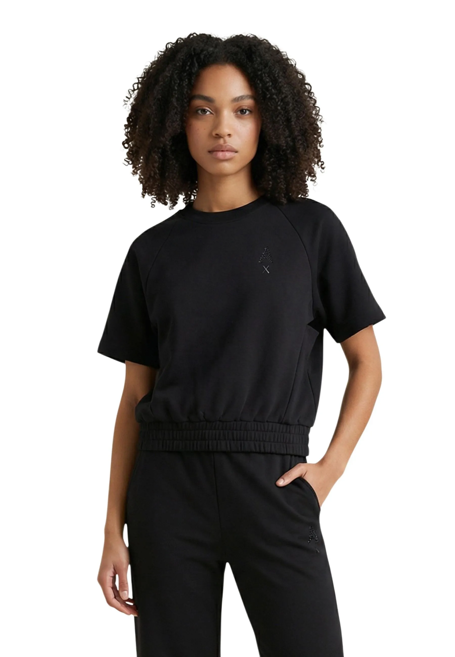 Damen Fleece Schwarz 515633