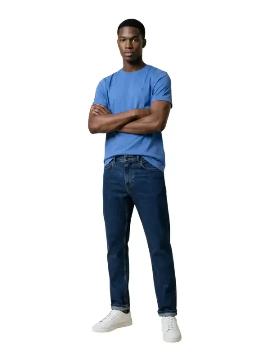 Tommy Hilfiger Jeans Herren T-Shirt Türkis | online kaufen