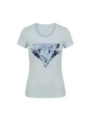 Guess Damen T-Shirt Azurblau | online kaufen
