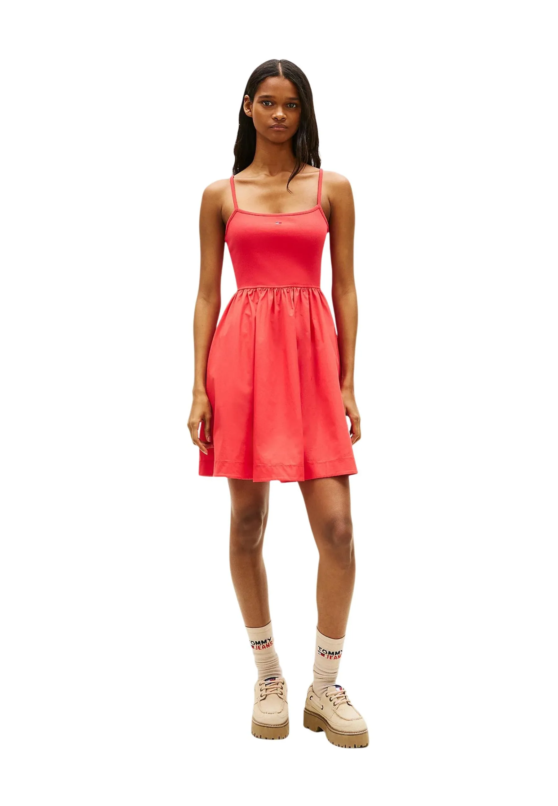 Damen Kleid Rot 515114