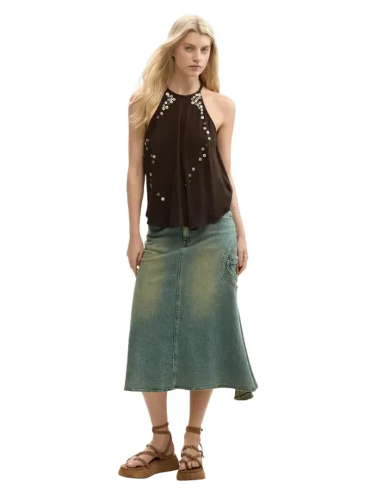 Desigual Damen Top Braun | online kaufen