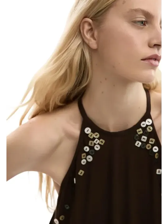 Desigual Damen Top Braun | online kaufen