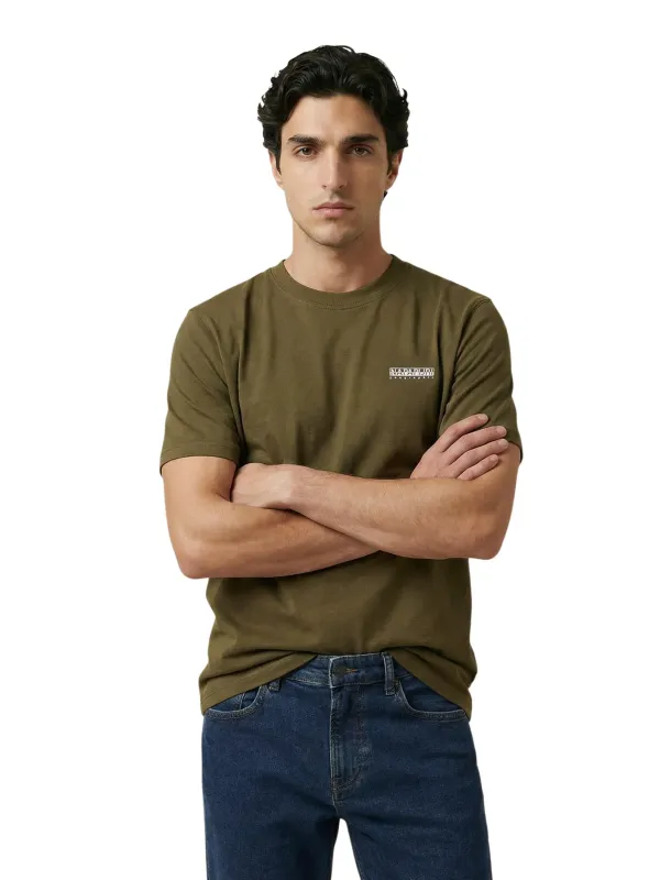 Napapijri Herren T-Shirt Grün | online kaufen