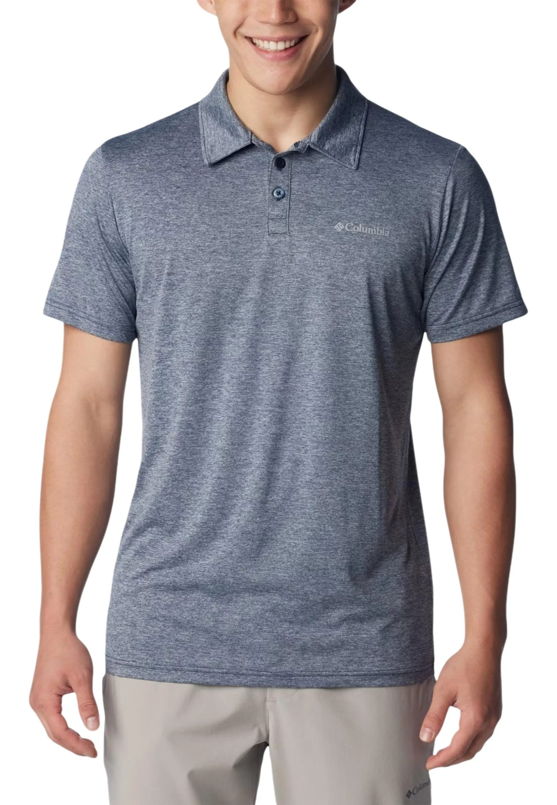 Columbia Herren Polo Blau 515689