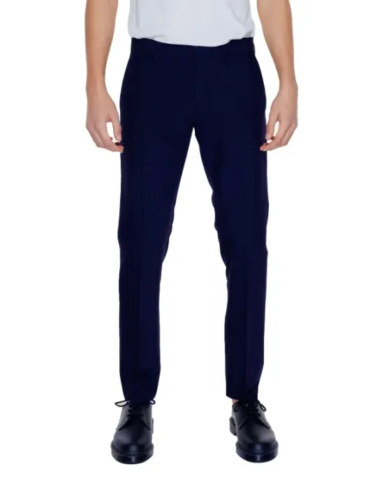 Navyblaue Antony Morato Herrenhose mit Streifen