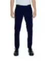 Navyblaue Antony Morato Herrenhose mit Streifen