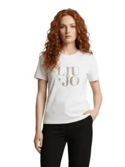Liu Jo Damen T-Shirt Weiß mieten – Flex-Fashion Verleih