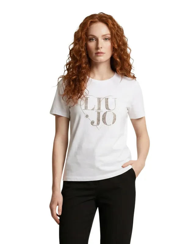Liu Jo Damen T-Shirt Weiß | online kaufen