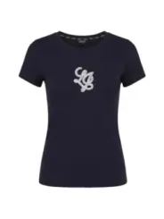 Liu Jo Damen T-Shirt Blau | online kaufen