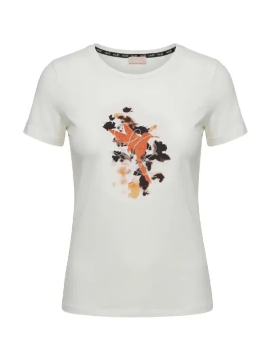Liu Jo Damen T-Shirt Beige | online kaufen