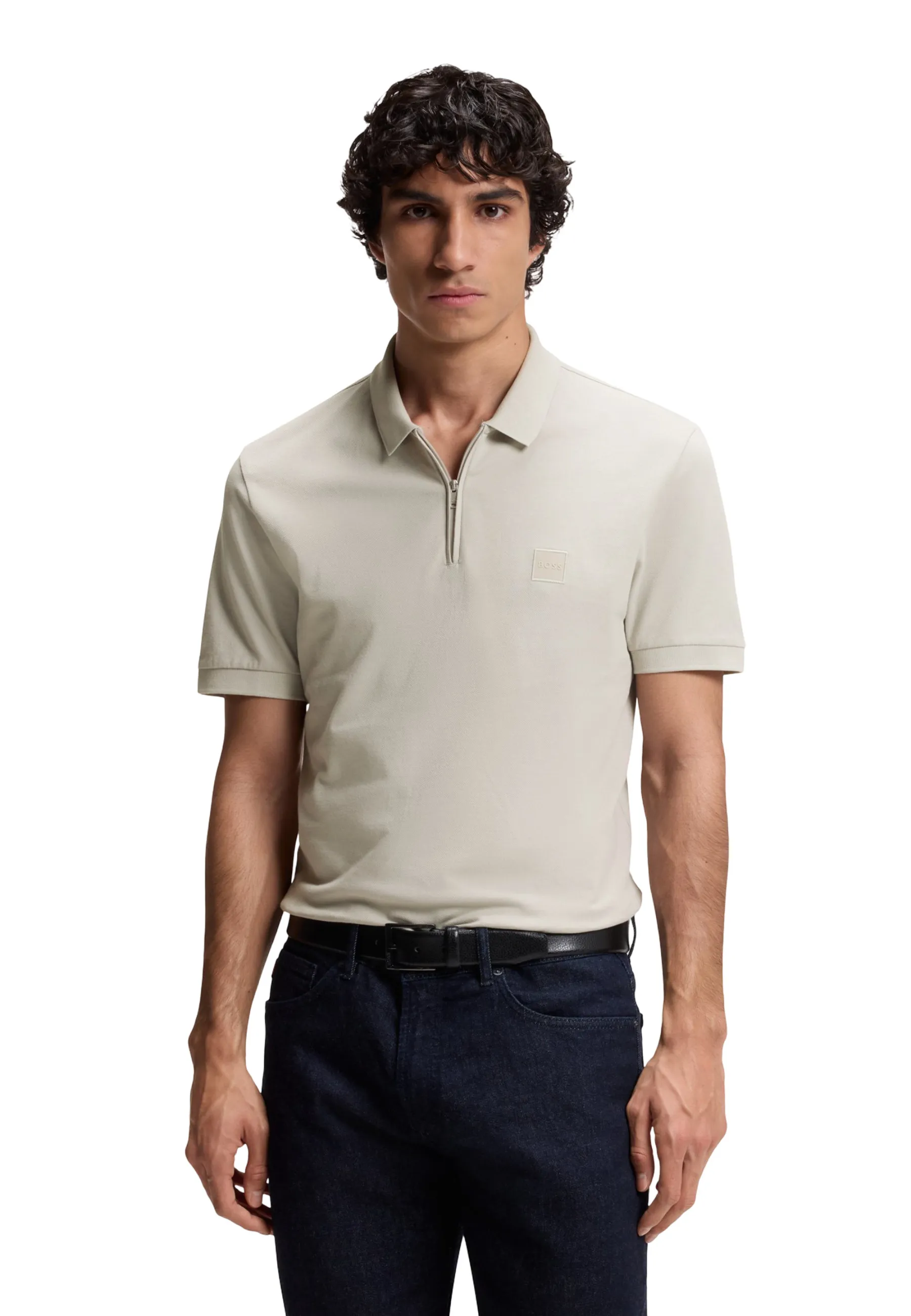 Boss Herren Polo Grau 515492