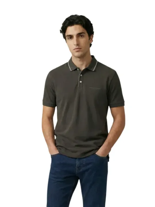 Armani Exchange Herren Polo Braun | online kaufen