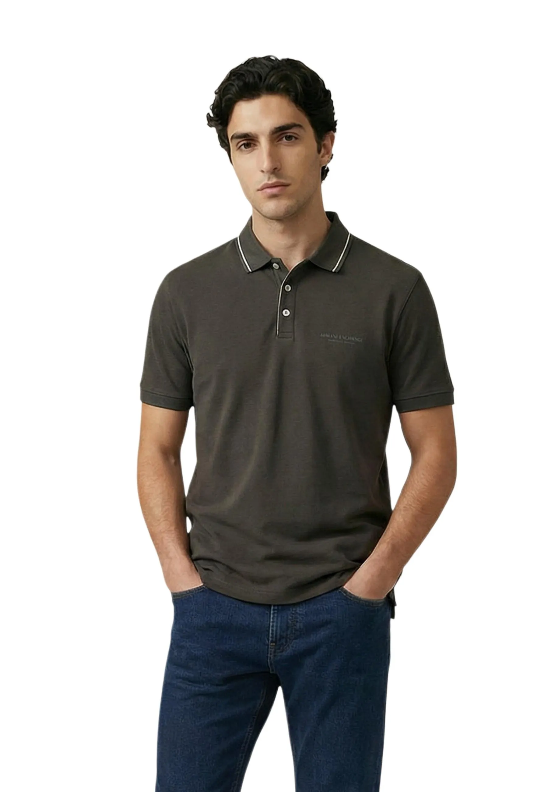 Herren Polo Braun 515456