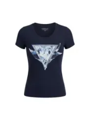 Guess Damen T-Shirt Blau | online kaufen