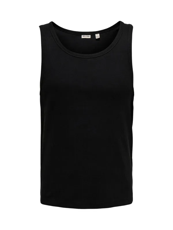 Only & Sons Herren Tank-Tops Schwarz | online kaufen