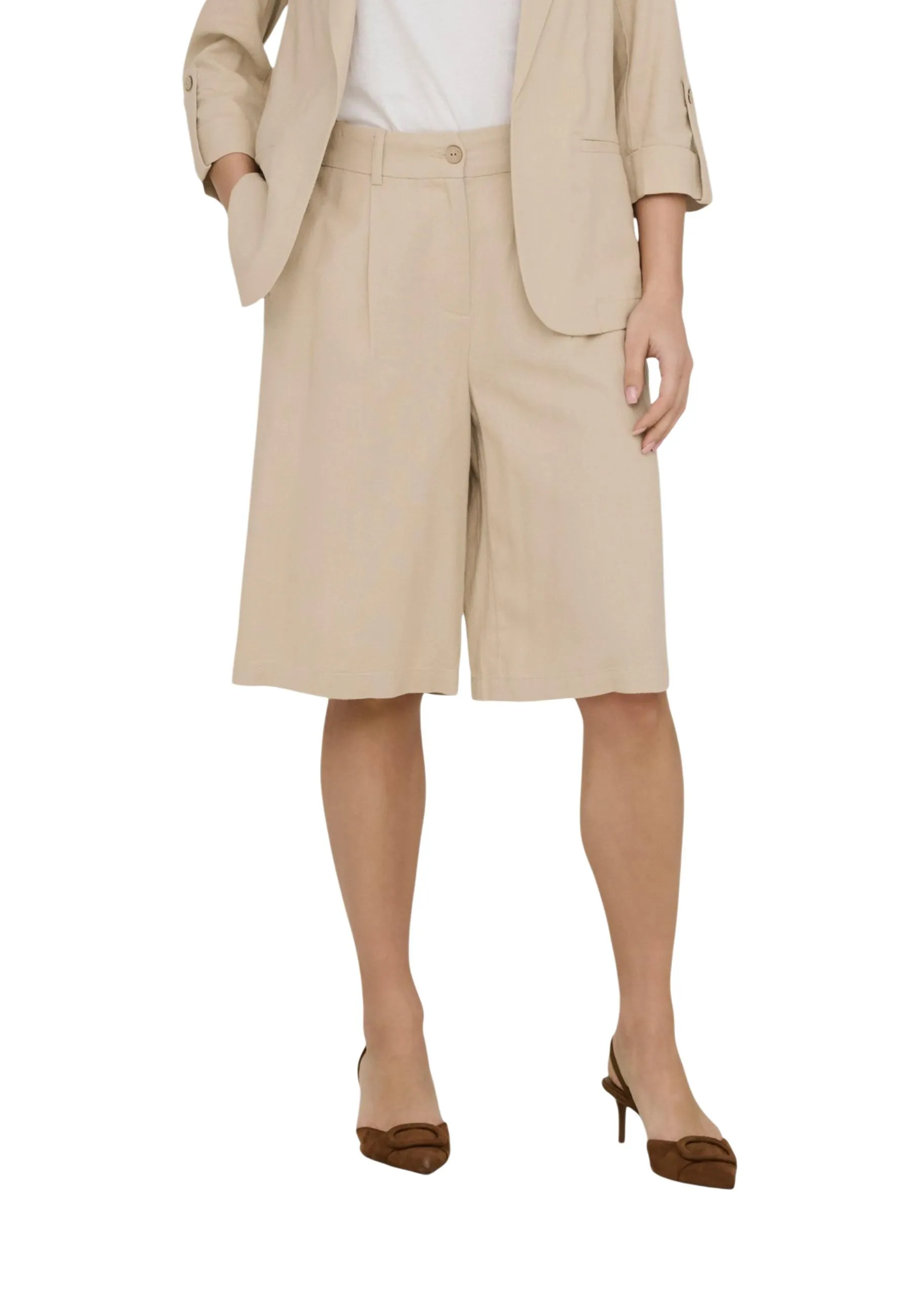 Only Damen Shorts Beige 515138