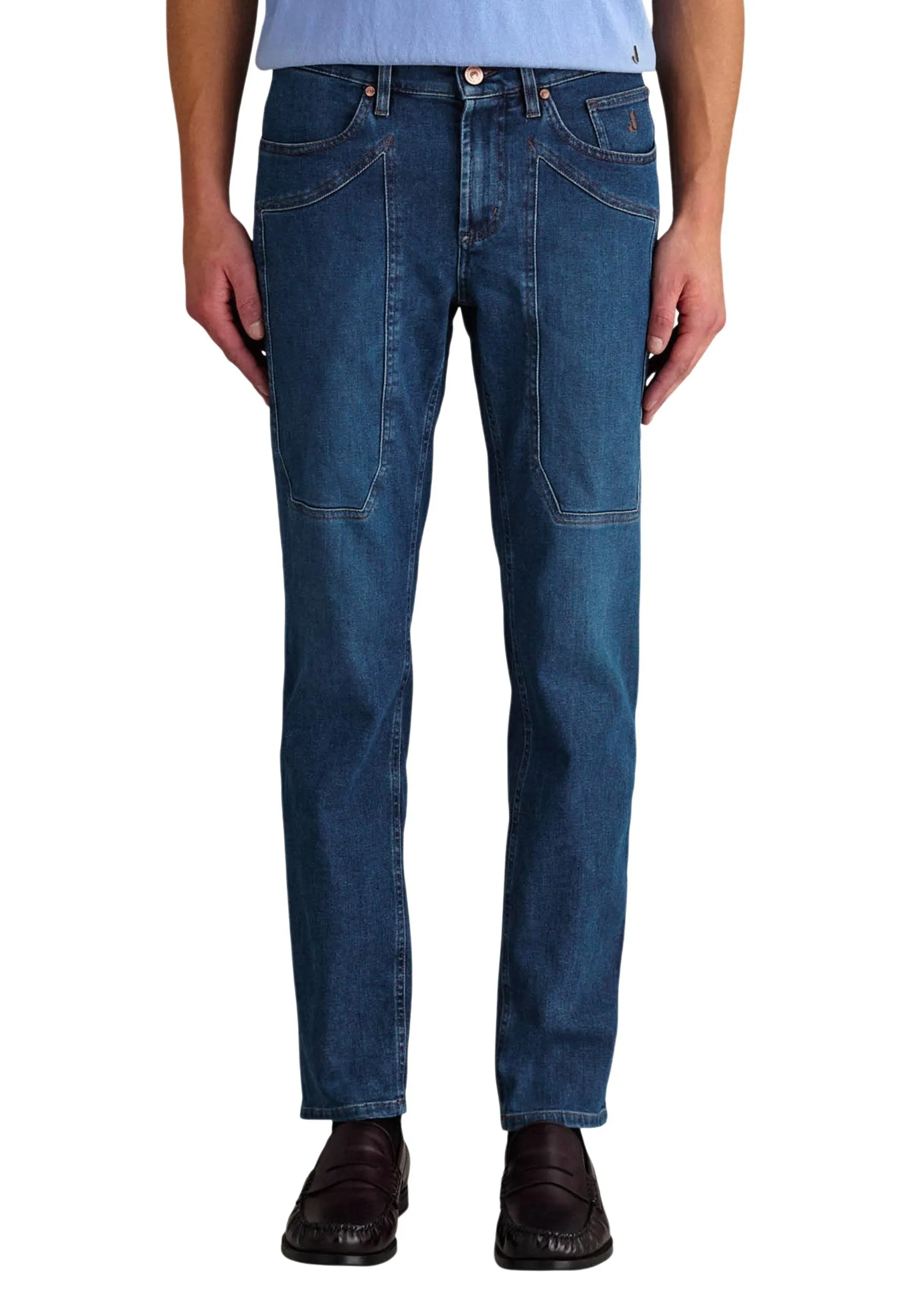 Jeckerson Herren Jeans Blau 515124