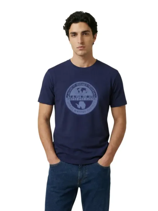 Napapijri Herren T-Shirt Blau | online kaufen