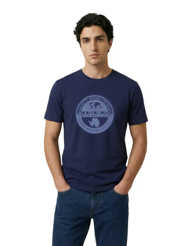 Napapijri Herren T-Shirt Blau | online kaufen