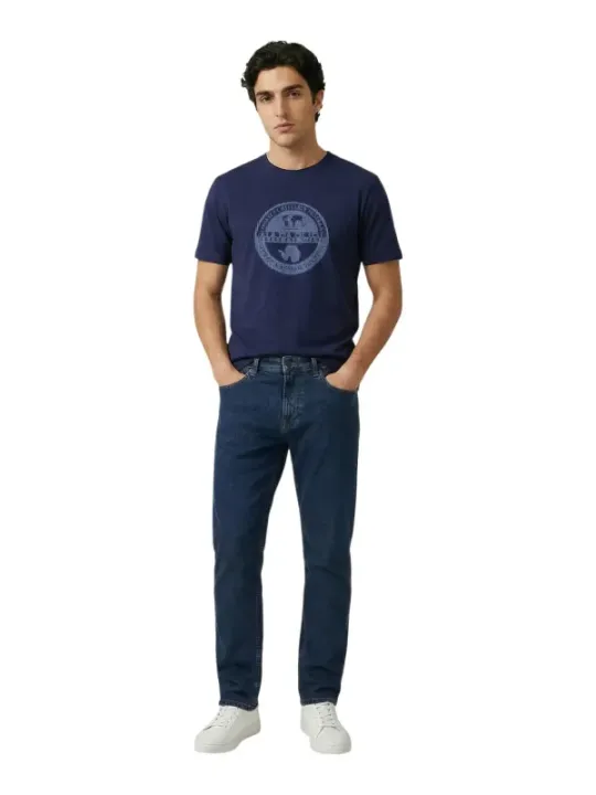 Napapijri Herren T-Shirt Blau | online kaufen