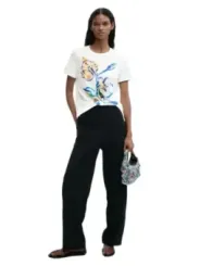 Desigual Damen T-Shirt Weiß | online kaufen