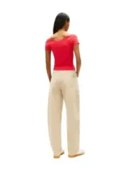 Tommy Hilfiger Jeans Damen T-Shirt Rot | online kaufen