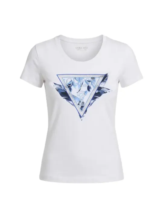 Guess Damen T-Shirt Weiß | online kaufen