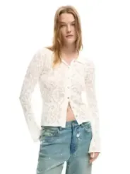 Desigual Damen Hemd Weiß | online kaufen