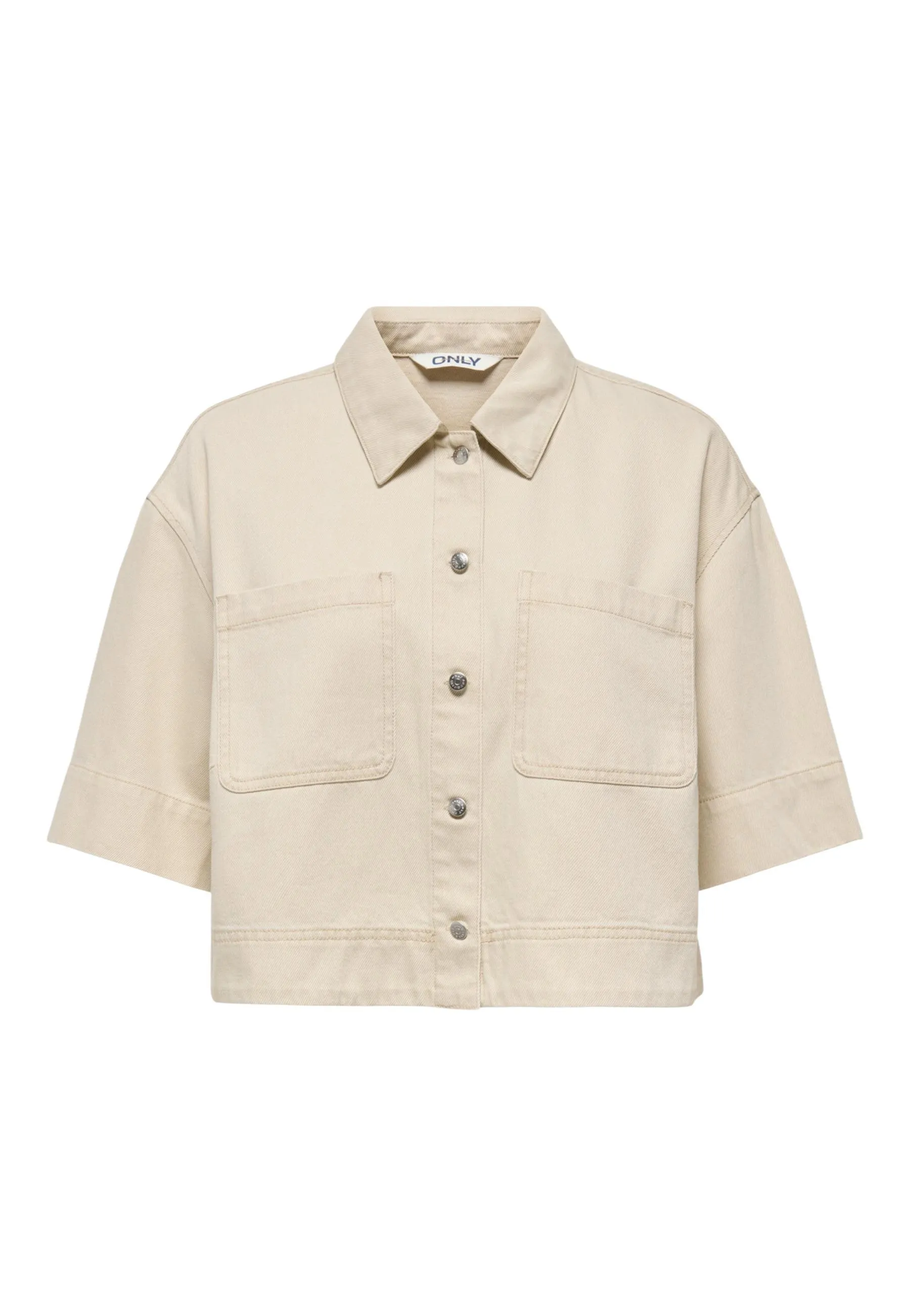 Only Damen Hemd Beige 515668
