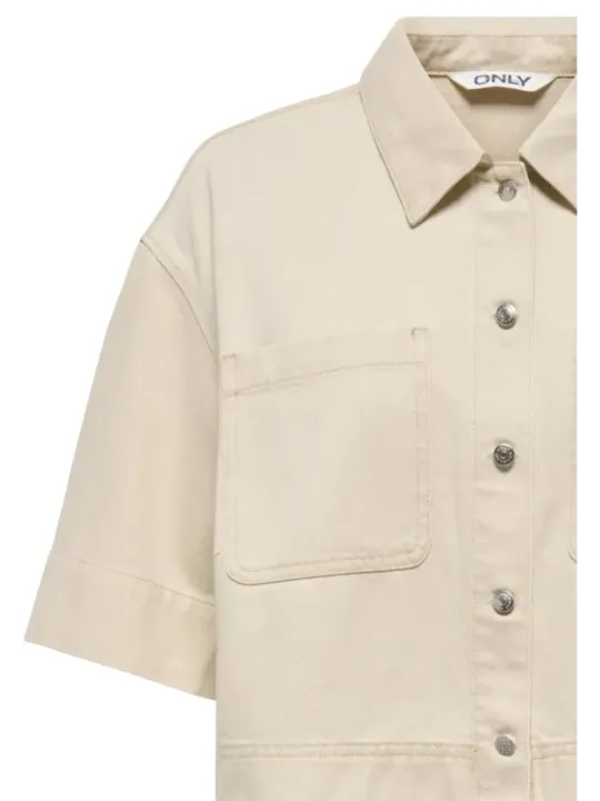 Only Damen Hemd Beige | online kaufen