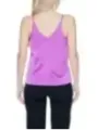 Zartrosa Damen Tanktop mit V-Rücken