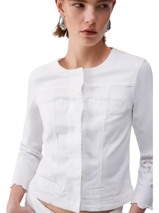 Liu Jo Damen Kostümjacken Weiß | online kaufen