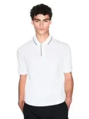 Armani Exchange Herren Polo Weiß | online kaufen