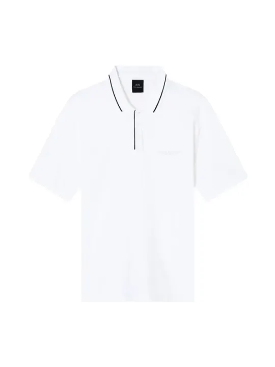 Armani Exchange Herren Polo Weiß | online kaufen