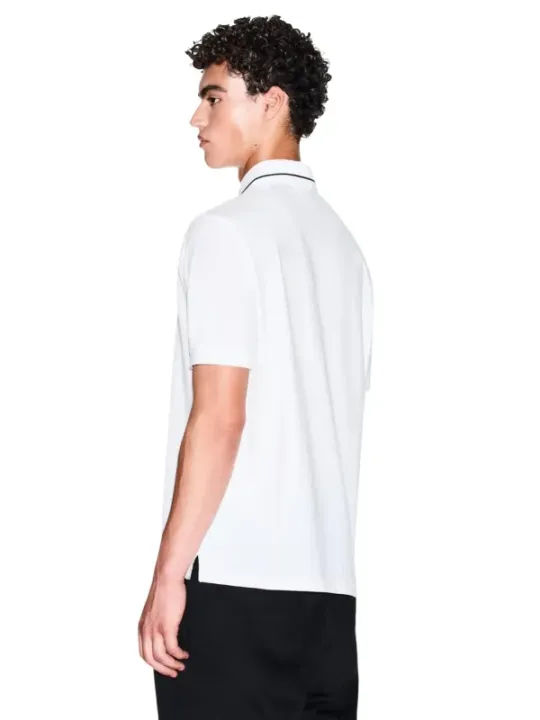 Armani Exchange Herren Polo Weiß | online kaufen