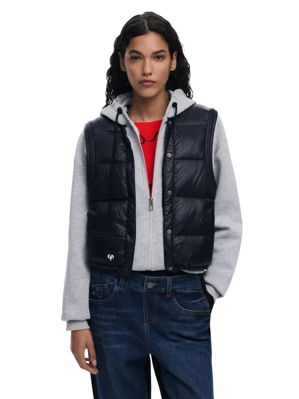 Desigual Damen Fleece Grau | online kaufen